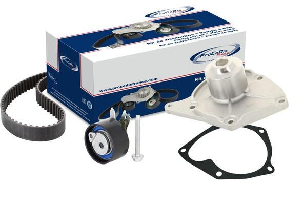 Bomba de agua + kit correa distribución PROCODIS FRANCE ref. KPE4036A