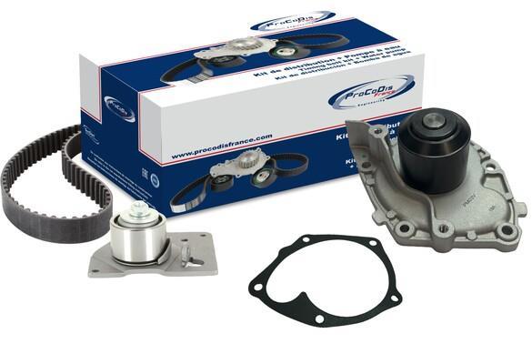 Pompe à eau + kit de courroie de distribution (Kit courroie de distribution) PROCODIS FRANCE ref. KPE4043A