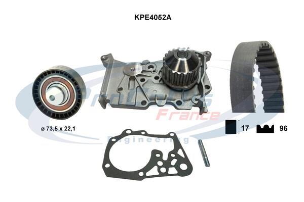 Bomba de agua + kit correa distribución PROCODIS FRANCE ref. KPE4052A