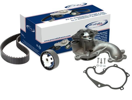 Pompe à eau + kit de courroie de distribution (Kit courroie de distribution) PROCODIS FRANCE ref. KPE5019A