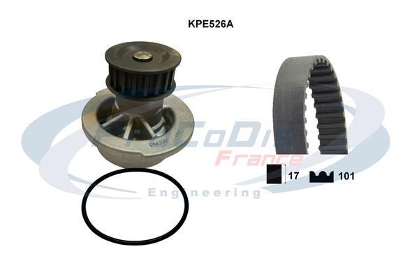 Bomba de agua + kit correa distribución PROCODIS FRANCE ref. KPE526A