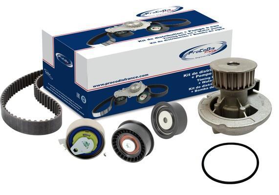 Pompe à eau + kit de courroie de distribution (Kit courroie de distribution) PROCODIS FRANCE ref. KPE6008C
