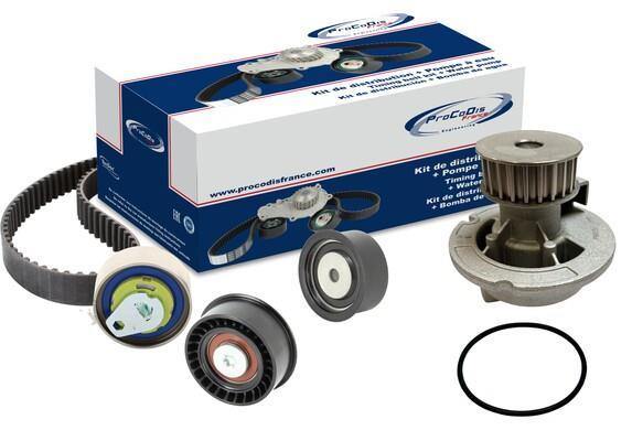 Pompe à eau + kit de courroie de distribution (Kit courroie de distribution) PROCODIS FRANCE ref. KPE6013B