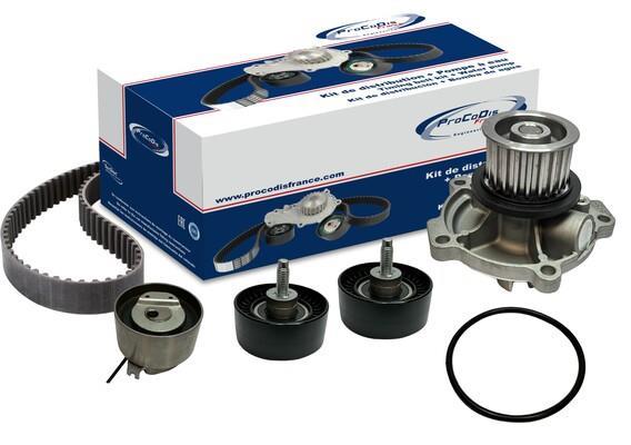 Bomba de agua + kit correa distribución PROCODIS FRANCE ref. KPE8003A