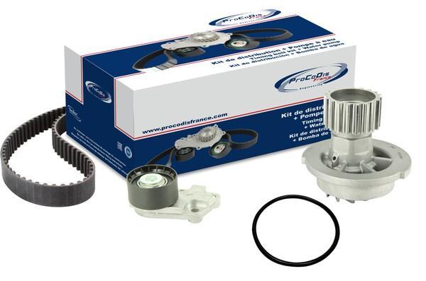 Pompe à eau + kit de courroie de distribution (Kit courroie de distribution) PROCODIS FRANCE ref. KPE8102B