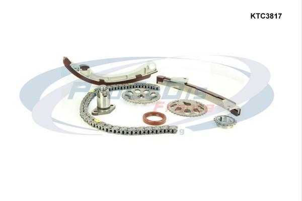 Jeu de distribution à chaînes (Kit chaîne de distribution) PROCODIS FRANCE ref. KTC3817