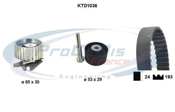 Kit de distribution PROCODIS FRANCE ref. KTD1036
