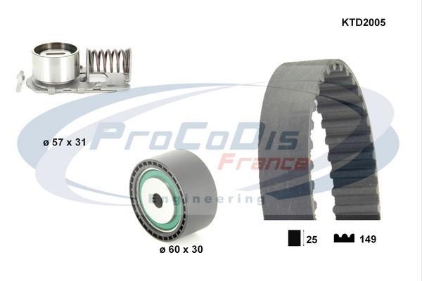 Kit de distribución PROCODIS FRANCE ref. KTD2005