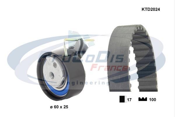 Kit de distribution PROCODIS FRANCE ref. KTD2024