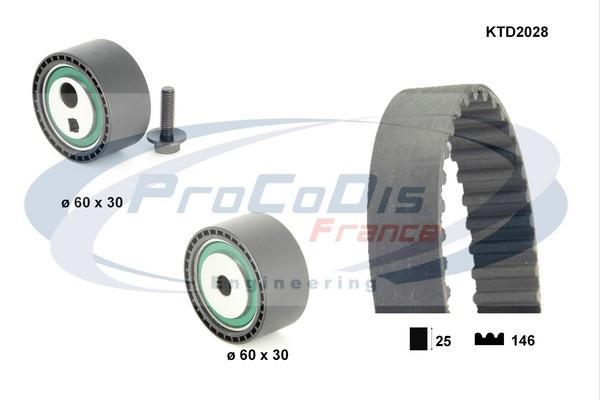 Kit de distribution PROCODIS FRANCE ref. KTD2028