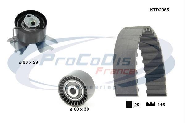 Kit de distribution PROCODIS FRANCE ref. KTD2055