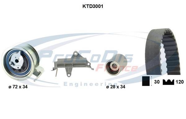 Kit de distribuição PROCODIS FRANCE ref. KTD3001