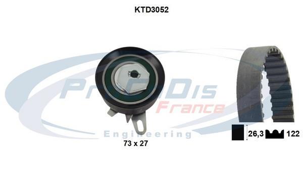 Kit de distribution PROCODIS FRANCE ref. KTD3052