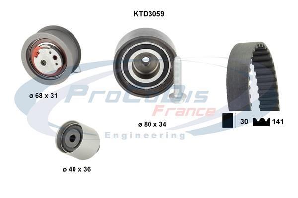 Kit de distribution PROCODIS FRANCE ref. KTD3059