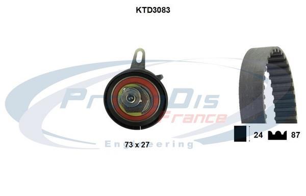 Kit de distribution (Kit courroie de distribution) PROCODIS FRANCE ref. KTD3083