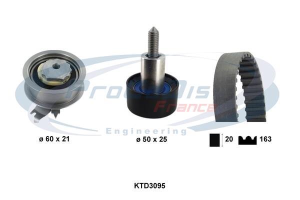 Kit de distribution PROCODIS FRANCE ref. KTD3095