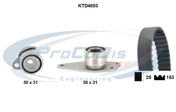 Kit de distribution PROCODIS FRANCE ref. KTD4003