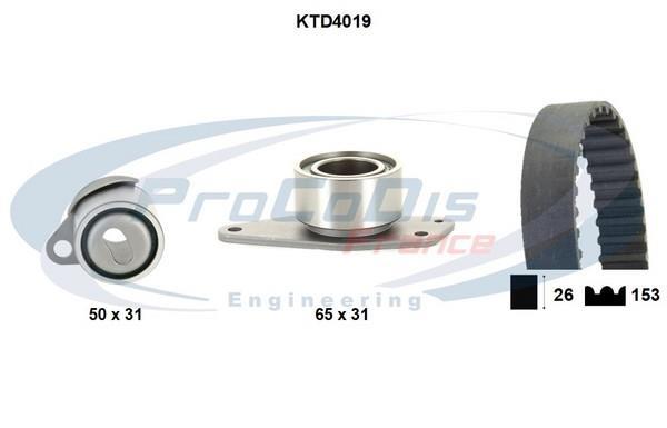 Kit de distribution PROCODIS FRANCE ref. KTD4019