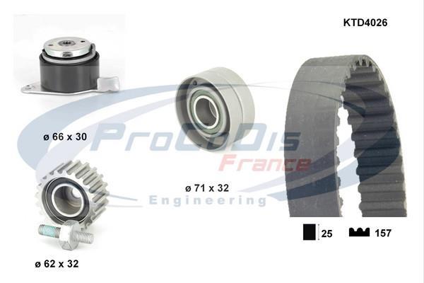 Kit de distribution PROCODIS FRANCE KTD4026