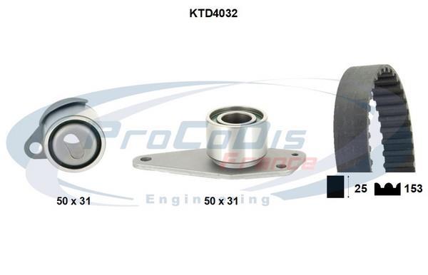 Kit de distribution PROCODIS FRANCE ref. KTD4032
