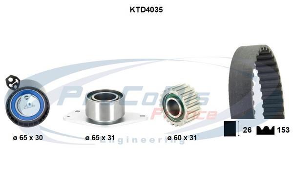 Kit de distribution PROCODIS FRANCE ref. KTD4035