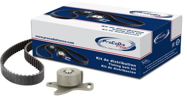 Kit de distribution (Kit courroie de distribution) PROCODIS FRANCE ref. KTD4037