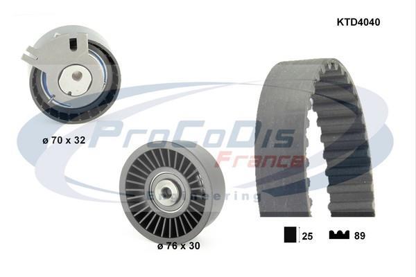 Kit de distribuição PROCODIS FRANCE ref. KTD4040