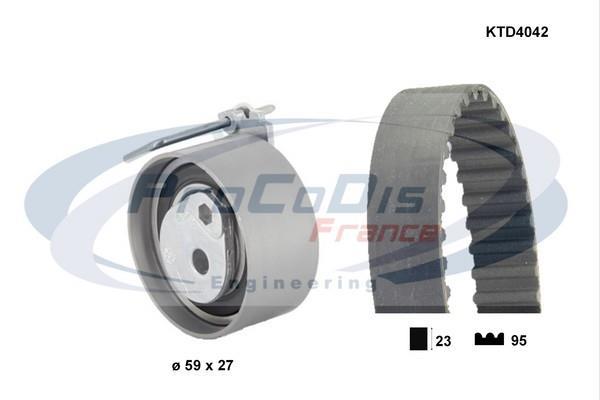 Kit de distribution PROCODIS FRANCE ref. KTD4042