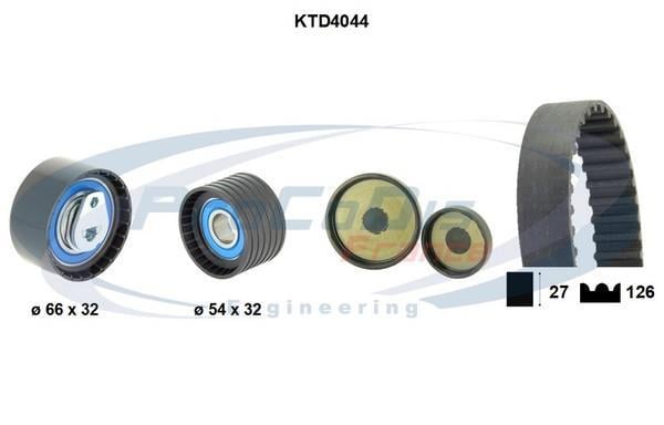 Kit de distribution (Kit courroie de distribution) PROCODIS FRANCE ref. KTD4044