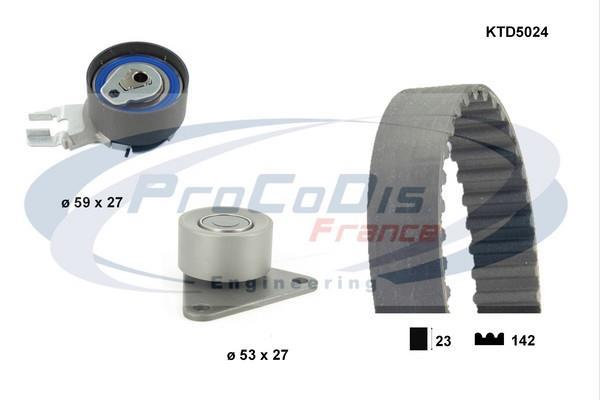 Kit de distribución PROCODIS FRANCE ref. KTD5024