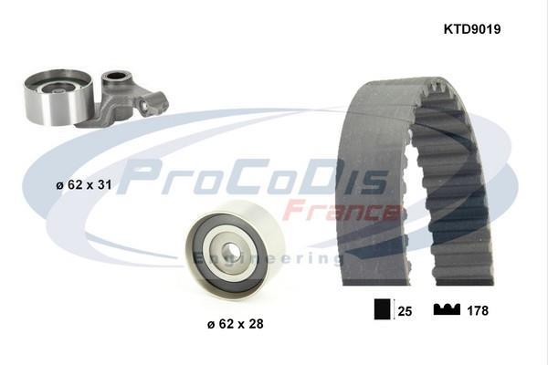 Kit de distribution PROCODIS FRANCE ref. KTD9019