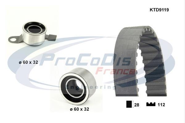Kit de distribution PROCODIS FRANCE ref. KTD9119