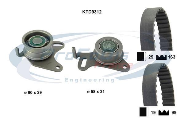 Kit de distribution PROCODIS FRANCE ref. KTD9312