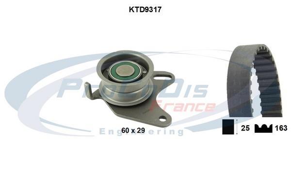 Kit de distribution (Kit courroie de distribution) PROCODIS FRANCE ref. KTD9317