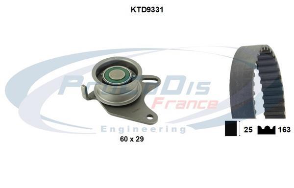 Kit de distribution (Kit courroie de distribution) PROCODIS FRANCE ref. KTD9331