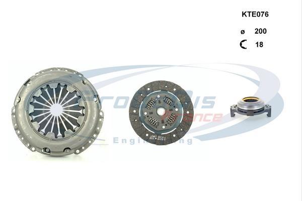 Kit d'embrayage PROCODIS FRANCE KTE076