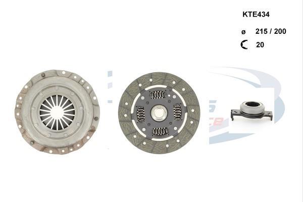 Kit d'embrayage PROCODIS FRANCE ref. KTE434