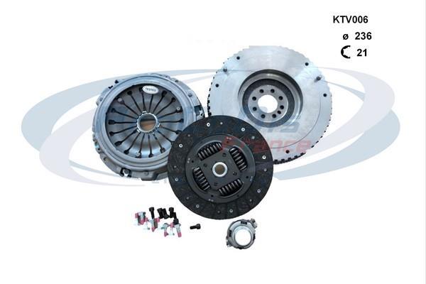 Kit de embrague + Volante motor PROCODIS FRANCE ref. KTV006