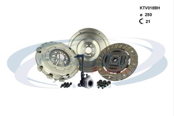 Kit de embraiagem PROCODIS FRANCE ref. KTV018BH