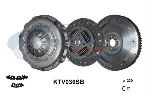Kit de embraiagem PROCODIS FRANCE ref. KTV036SB