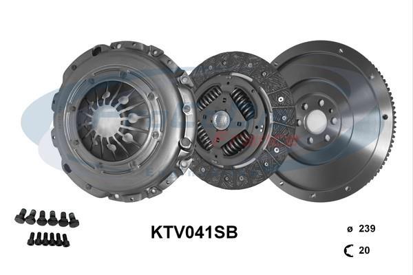 Kit d'embrayage + Volant moteur PROCODIS FRANCE KTV041SB