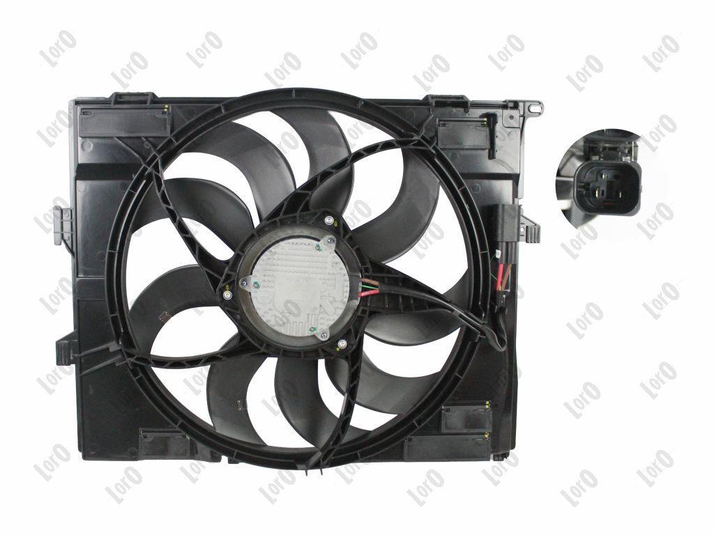 Ventilateur de refroidissement du moteur (Motoventilateur) ABAKUS ref. 004-014-0030