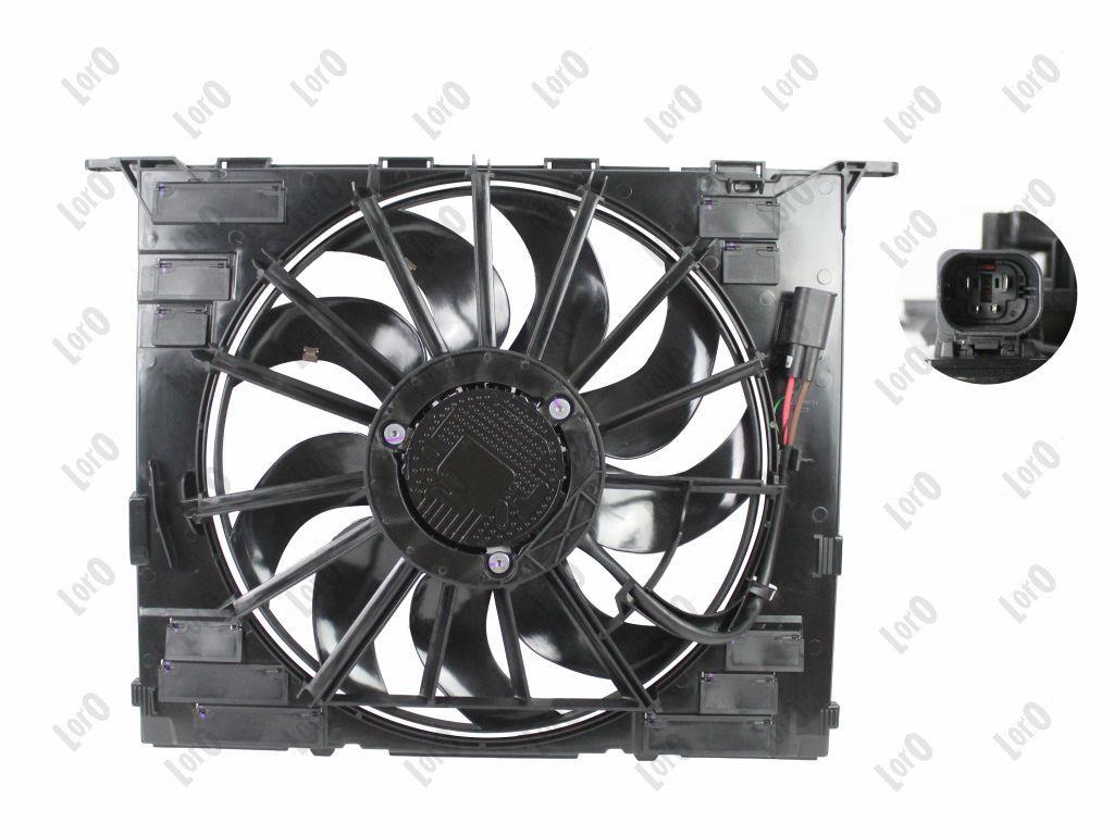 Ventilateur de refroidissement du moteur (Motoventilateur) ABAKUS ref. 004-014-0033