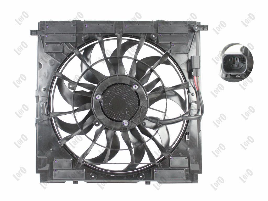 Ventilateur de refroidissement du moteur (Motoventilateur) ABAKUS ref. 004-014-0034