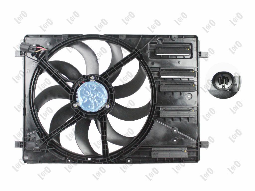 Ventilateur de refroidissement du moteur (Motoventilateur) ABAKUS ref. 017-014-0021
