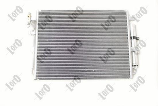 Condenseur, climatisation (Radiateur de climatisation) ABAKUS 027-016-0003