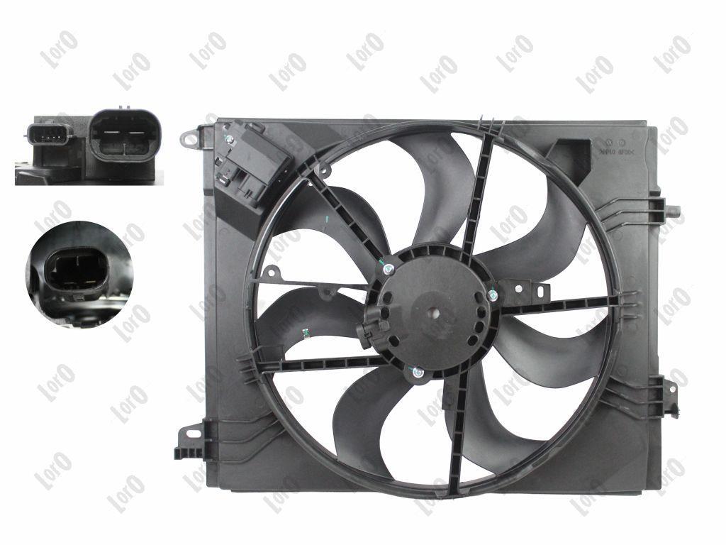 Ventilateur de refroidissement du moteur (Motoventilateur) ABAKUS ref. 042-014-0015