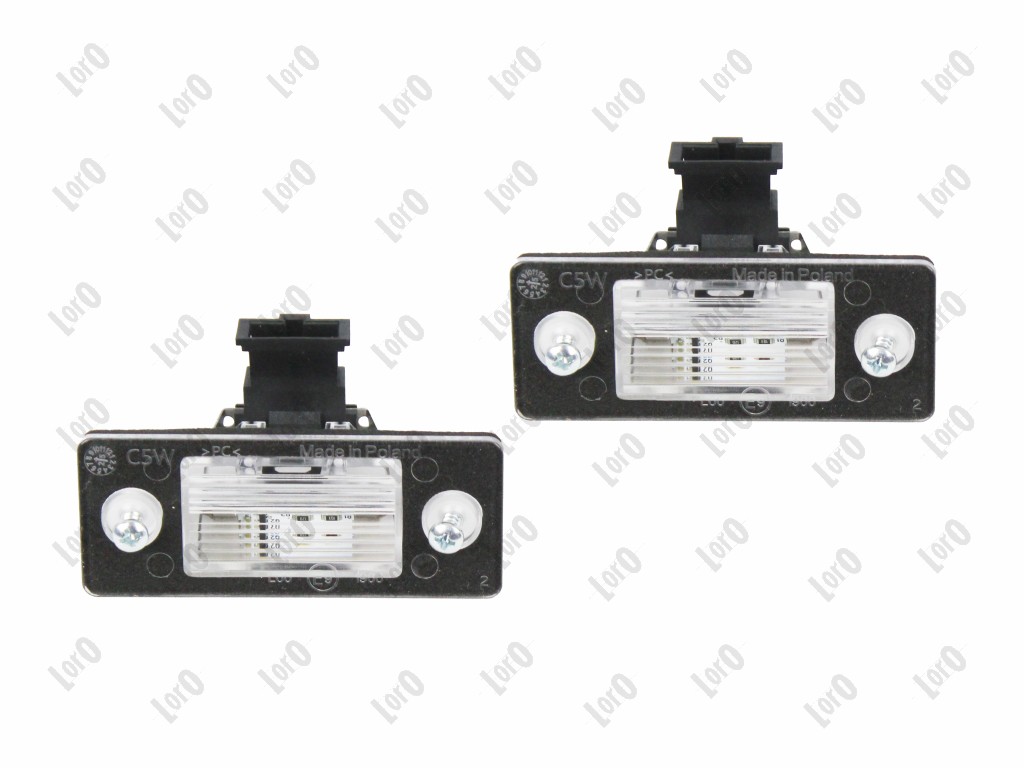 Feu éclaireur de plaque ABAKUS 048-09-905LED