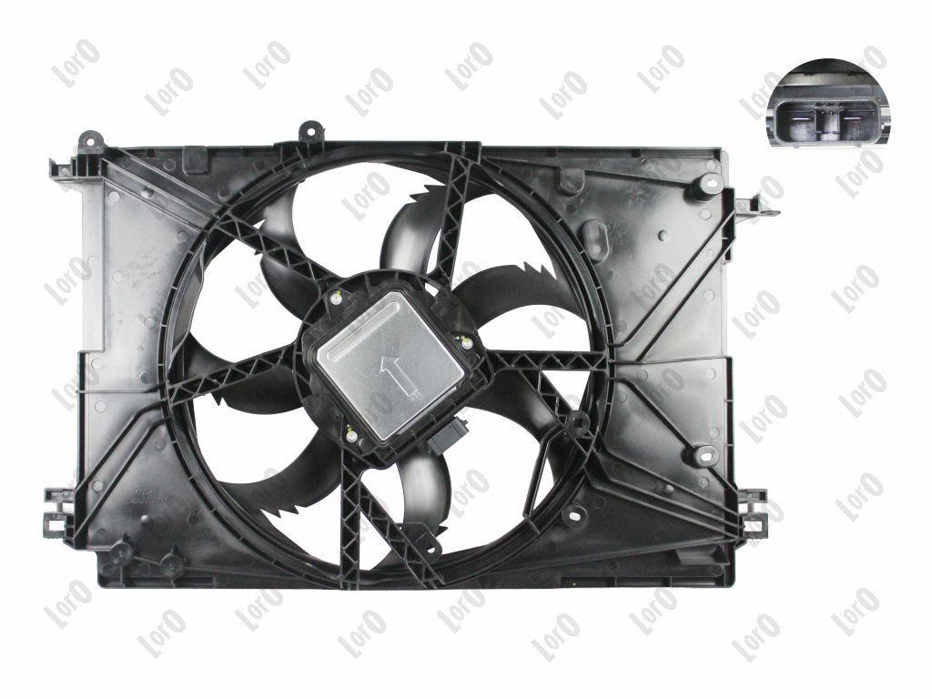 Ventilateur de refroidissement du moteur (Motoventilateur) ABAKUS ref. 051-014-0011