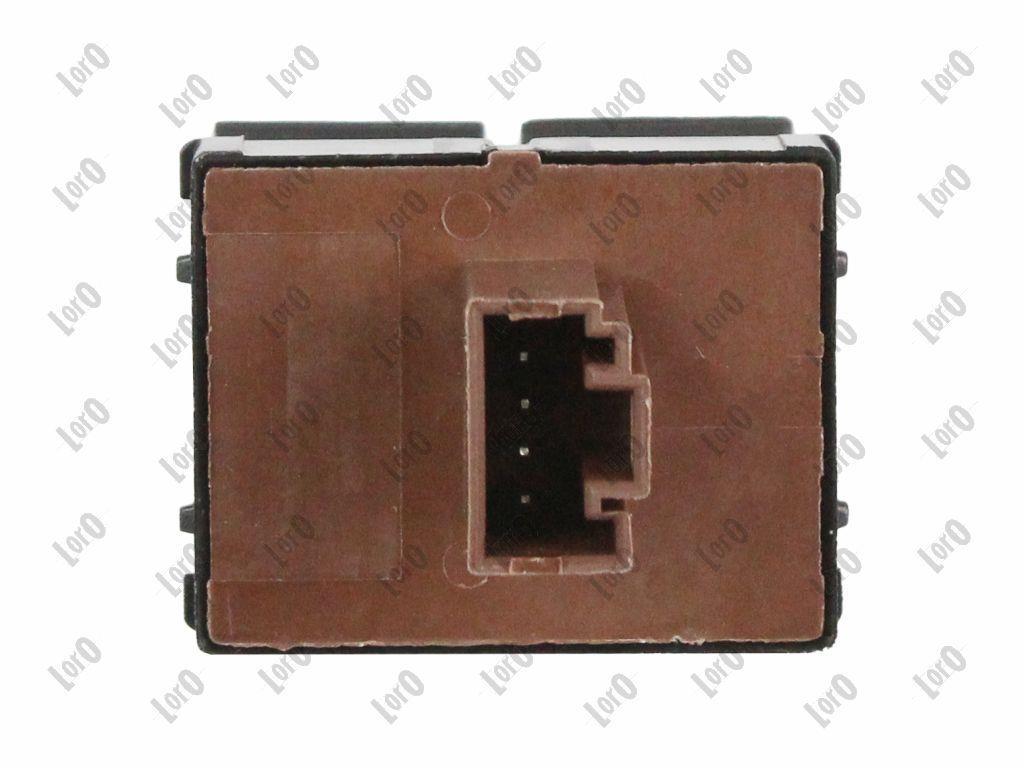 Interrupteur, lève-vitre (Bouton de lève-vitre) ABAKUS 135-06-002